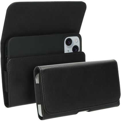 Mobiparts Classic Belt Gürteltasche - Gürtelclip - Holster - L - Schwarz
