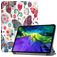 Mobigear Tri-Fold iPad Pro 11 Zoll (2018) Hülle Klapphülle - Schmetterlinge
