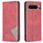 Mobigear Rhombus Slim Google Pixel 8 Pro Hülle Klapphülle - Rot