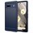 Mobigear Brushed Slim Google Pixel 7a Hülle Flexibles TPU Backcover - Blau