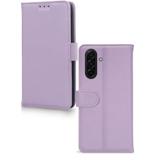 Mobilize Premium Gelly Samsung Galaxy A17 Hülle Klapphülle Geldbörse - Lila