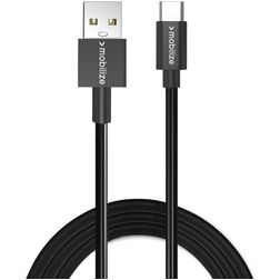 Mobilize USB-A auf USB-C Kabel 1 m - Schwarz
