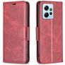 Mobigear Excellent Xiaomi Redmi Note 12 Hülle Klapphülle Geldbörse - Rot