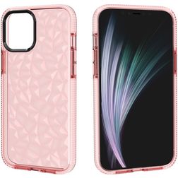 Mobigear Diamond iPhone 12 Pro Max Hülle Hardcase Backcover - Pink