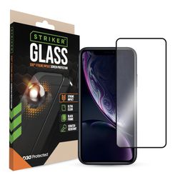 Striker Xtreme Impact iPhone XR Panzerglas Gehärtetes Glas Displayschutz - Hüllenfreundlich