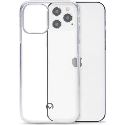 Mobilize Gelly Durchsichtig iPhone 12 Hülle Flexibles TPU Backcover - Transparent