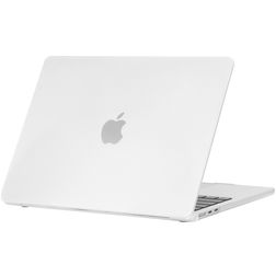 Mobigear Dotted MacBook Air 15 Zoll (2023-2025) Hardcase Hülle MacBook Case - Transparent - Model A2941 / A3114 / A3241