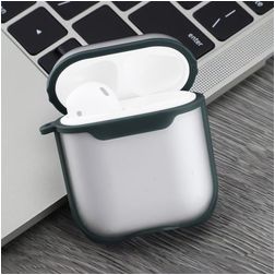 Mobigear Shockproof Apple AirPods 1 Stoßfeste Hardcase Hülle - Grün
