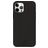 Valenta Snap Luxe iPhone 12 Pro Echtleder Backcover - Schwarz