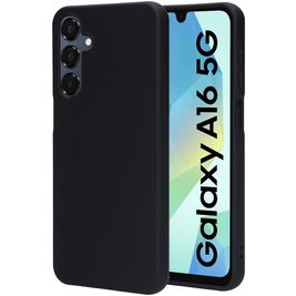 Mobiparts Samsung Galaxy A16 Silikon Hülle Backcover - Schwarz