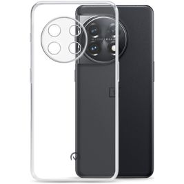 Mobilize Gelly Durchsichtig OnePlus 11 Hülle Flexibles TPU Backcover - Transparent