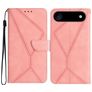 Mobigear Stitch iPhone Air Hülle Klapphülle Geldbörse - Pink