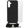 Mobilize Lanyard Gelly Samsung Galaxy S24 Plus Flexibles TPU Handykette - Schwarz