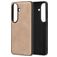 Mobiparts Classic Samsung Galaxy S26 MagSafe TPU / Kunstleder Backcover - Moonstone Beige