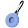 Mobigear Circle Key Apple AirTag Hülle Flexibles TPU Schlüsselanhänger - Denim Blue