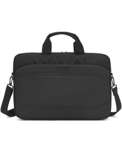 Mobilize Water Resistant Laptop Umhängetasche 17.3 Zoll Laptoptasche - Schwarz
