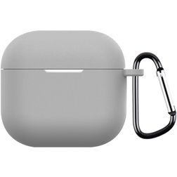 Mobigear Colors Apple AirPods 4 Hülle Flexibles Silikon - Grau