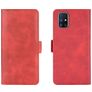 Mobigear Slim Magnet Samsung Galaxy M51 Klapphülle Portemonnaie - Rot