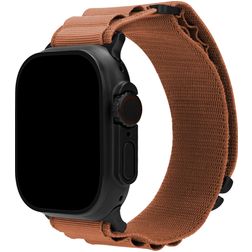 Mobilize Alpine Nylon Apple Watch Armband Dornschließe - 42/41/40/38 mm - Terracotta