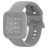 Mobigear Sport Buckle Silikon Fitbit Versa Armband Dornschließe - Grau