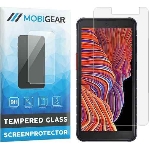 Mobigear Samsung Galaxy Xcover 5 Panzerglas Displayschutz - Hüllenfreundlich