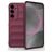Mobigear Bumpy Samsung Galaxy S25 Plus Hülle Flexibles TPU Backcover - Rot