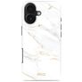 MIO iPhone 17 MagSafe Hülle Hardcase Backcover - White Marble