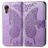 Mobigear Butterfly Samsung Galaxy Xcover 7 Hülle Klapphülle Geldbörse - Lila