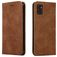 Mobigear Retro Slim Samsung Galaxy S20 Plus Hülle Klapphülle Geldbörse - Braun