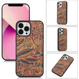 Mobigear Cork iPhone 14 Plus Hülle Flexibles TPU Backcover - Model 3