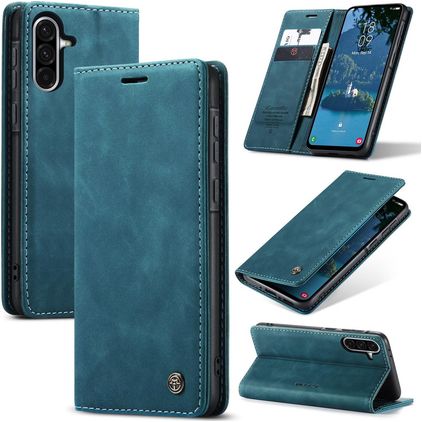 CaseMe 013 Samsung Galaxy A56 Hülle Klapphülle Geldbörse - Blau