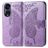 Mobigear Butterfly OPPO Reno 8T 5G Hülle Klapphülle Geldbörse - Lila