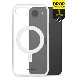 Mobilize Naked Protection Durchsichtig iPhone 16e MagSafe Hülle Hardcase Backcover Stoßfest - Transparent