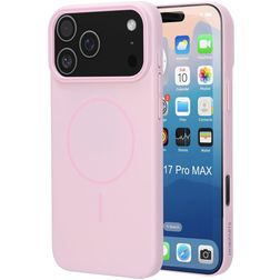 Mobiparts Slim Line iPhone 17 Pro Max MagSafe Hülle Hardcase Backcover - Blush Pink