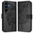 Mobigear Butterfly Samsung Galaxy S26 FE Hülle Klapphülle Geldbörse - Schwarz