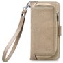 Mobilize Gelly Zipper Samsung Galaxy A3 (2017) Hülle Abnehmbare 2in1 Clutch - Latte