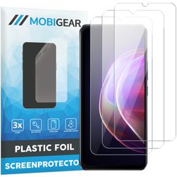 Mobigear Vivo V21 Displayschutz Schutzfolie - Hüllenfreundlich (3er Pack)