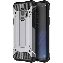 Mobigear Outdoor Samsung Galaxy S9 Hülle Hardcase Backcover Stoßfest - Grau