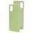Mobiparts Samsung Galaxy A51 Silikon Hülle Backcover - Pistache Green