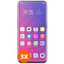 Mobigear OPPO Find X Panzerglas Gehärtetes Glas Displayschutz - Hüllenfreundlich (3er Pack)