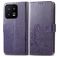 Mobigear Clover Xiaomi 13 Hülle Klapphülle Geldbörse - Lila