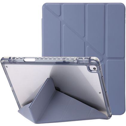 Mobigear Origami iPad 9 (2021) Hülle Klapphülle - Blau