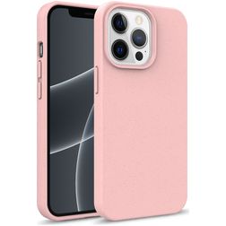 Mobigear Bio iPhone 13 Mini Hülle Umweltfreundliches Backcover - Pink