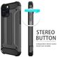 Mobigear Outdoor iPhone 14 Hülle Hardcase Backcover Stoßfest - Silber