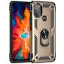 Mobigear Armor Ring Motorola Moto G50 Hülle Hardcase Backcover Stoßfest mit Ringhalter - Gold