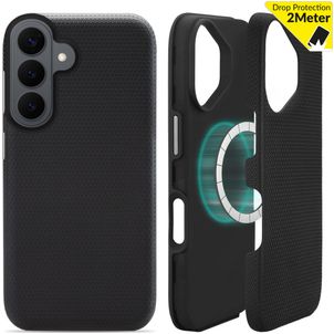 My Style Tough Samsung Galaxy S26 Plus MagSafe Hardcase Backcover Shockproof - Schwarz