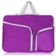 Mobigear Double Zipper Neopren Laptop Sleeve 15 - 16 Zoll Laptop Hülle - Lila