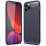 Mobigear Brushed Slim iPhone 13 Hülle Flexibles TPU Backcover - Blau