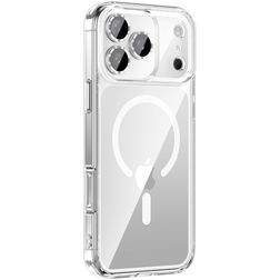 Valenta Trend Transparent iPhone 17 Pro Max MagSafe Hardcase Backcover - Transparent