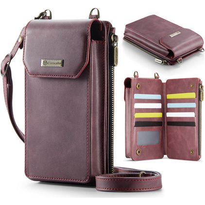 CaseMe ME40 Crossbody Handytasche - Large - Rot